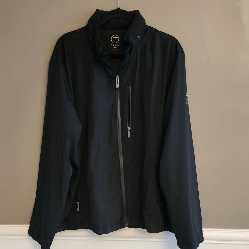 Tumi Black Men's Jacket - Picture 1 of 17